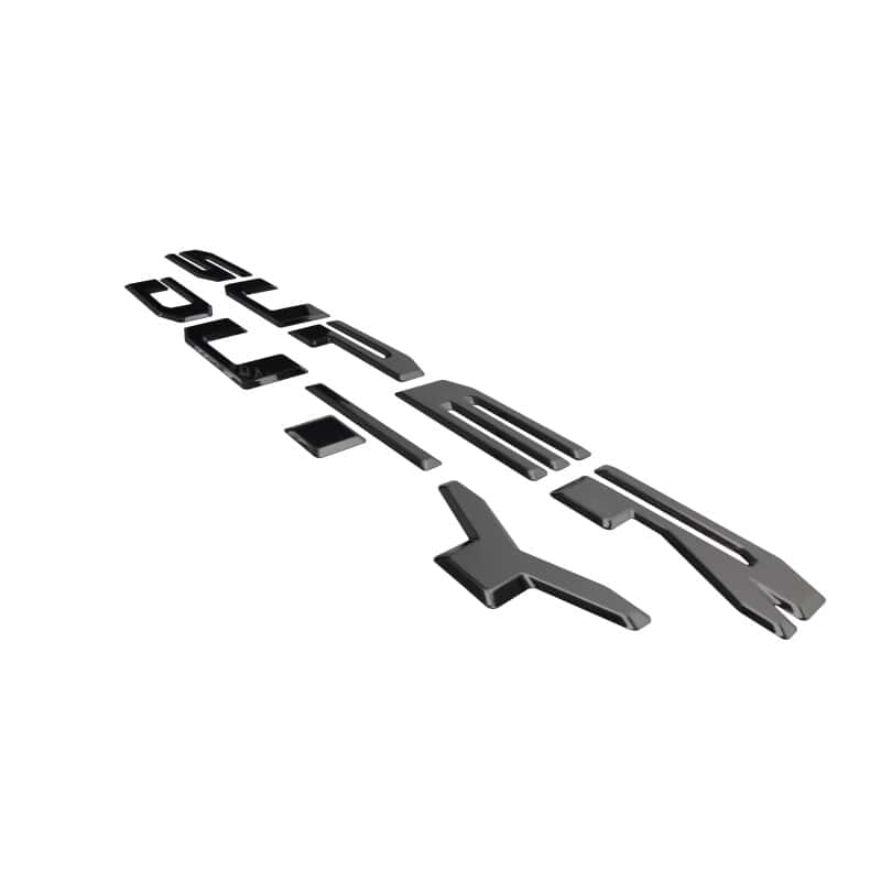 Putco — Putco 2023 Ford Super Duty Tailgate Letter (Black Platinum) - view 3