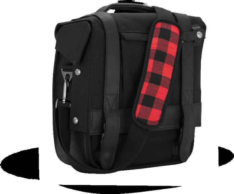 Burly Brand — Burly Brand Voyager Saddlebag Each - Black - view 4