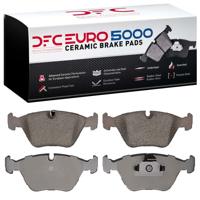 DFC — DFC 96-03 BMW 525I (USA/Canada) Front Euro 5000 Ceramic Brake Pads
DFC Brake Pad Set - view 1