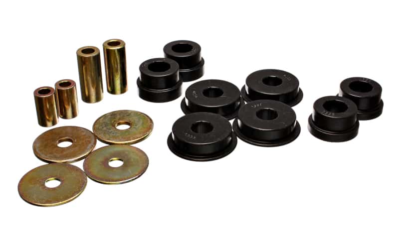 Energy Suspension — Energy Suspension 03-05 Mitsubishi Lancer EVO 8 Black Rear Differential / Mustache Bar Bushing Set
Differential Bushing - view 3