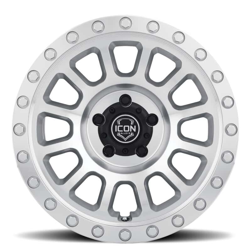 ICON — ICON Hulse 18x9 8x180 12mm Offset 5.5in BS Silver Machined
HULSE WHEEL - view 3