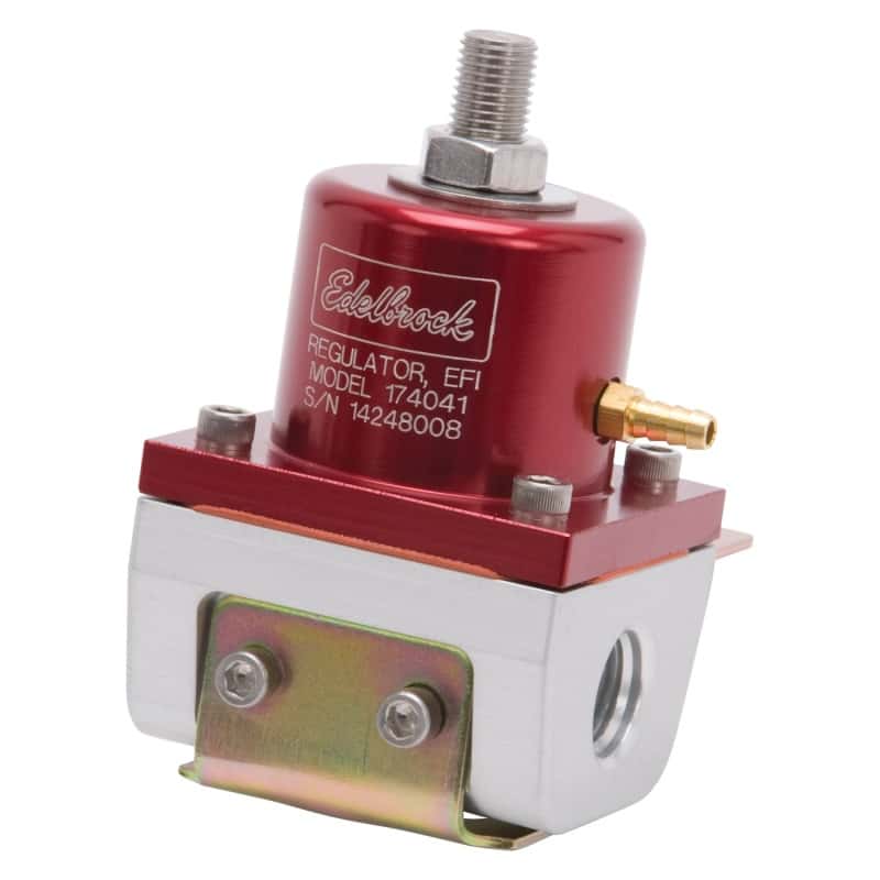 Edelbrock — Edelbrock Fuel Pressure Regulator EFI 180 GPH 35-90 PSI -6 In/Out -6 Return Red/Clear
PUMPS - view 4