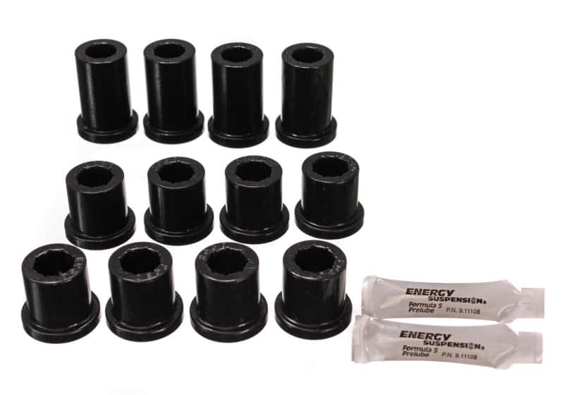 Energy Suspension — Energy Suspension 84-85 Toyota 4Runner 2 & 4WD Black Front Leaf Spring Bushing Set
Leaf Spring Bushing - view 3