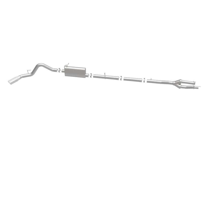 Magnaflow — MagnaFlow Sys C/B 11-15 Ford Super Duty F250 6.2L EC CC, SS 3.5in Single Rear Pass Side Ext 5in Tip
Cat-Back - view 9