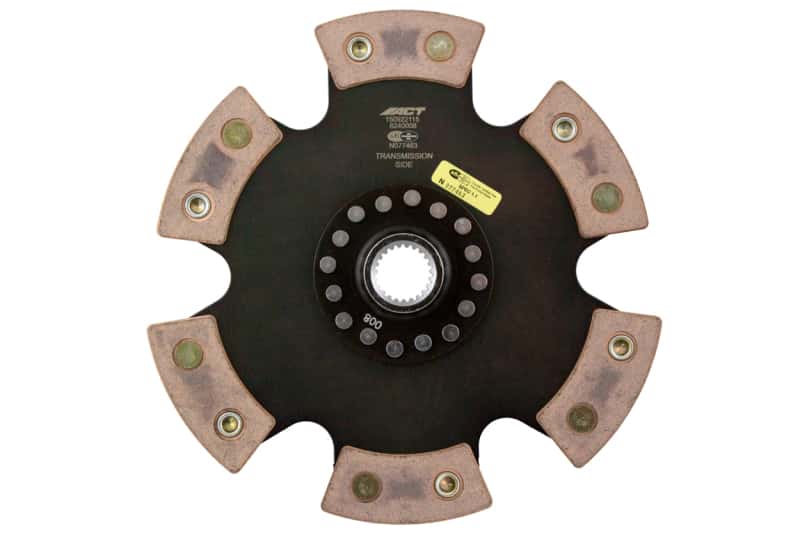 ACT — ACT 2009 Mitsubishi Lancer 6 Pad Rigid Race Disc
Clutch Disc - view 1