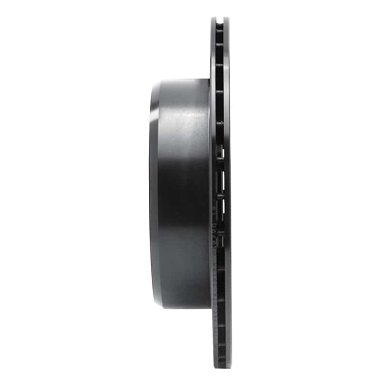 R1 Concepts — R1 92-00 Lexus LS400 Rear Left Drilled & Slotted Black Brake Rotor
R1 Brake Rotor Drill - view 3