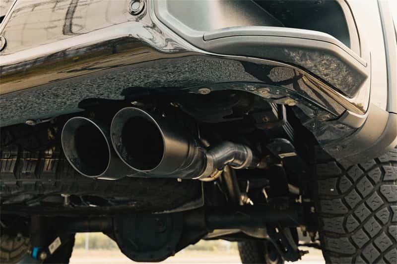 CORSA Performance — Corsa 2022-2024 Chevrolet Silverado 1500 Cat-Back Dual Rear Exit with Twin 4in Black Tips
Exhaust - view 3