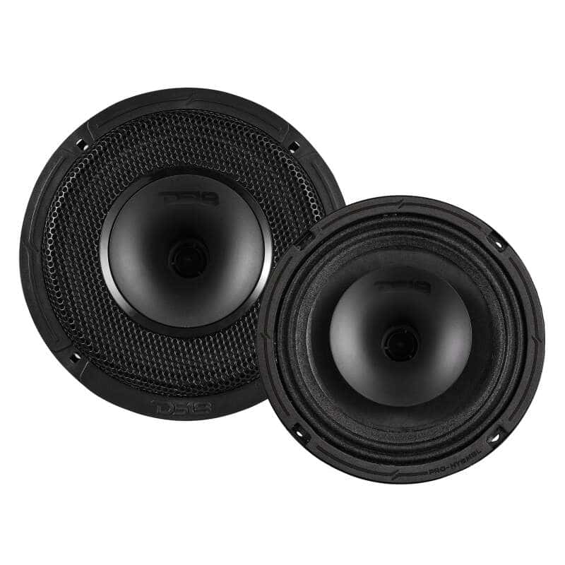 DS18 — DS18 6.5in 150 Watts RMS 8 ohm Mid-Range Loudspeaker Shallow Grill Included - view 4