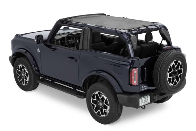 Bestop — Bestop 21-26 Bronco 2-Door Safari Bimini (Mesh) - view 1