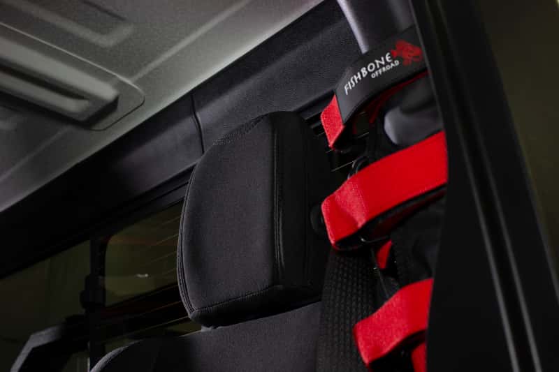 Fishbone Offroad — Fishbone Offroad Padded Roll Bar Red Fire Extinguisher Holder - view 6