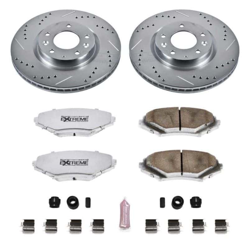 PowerStop — Power Stop 04-08 Mazda RX-8 Front Z26 Street Warrior Brake Kit - view 1