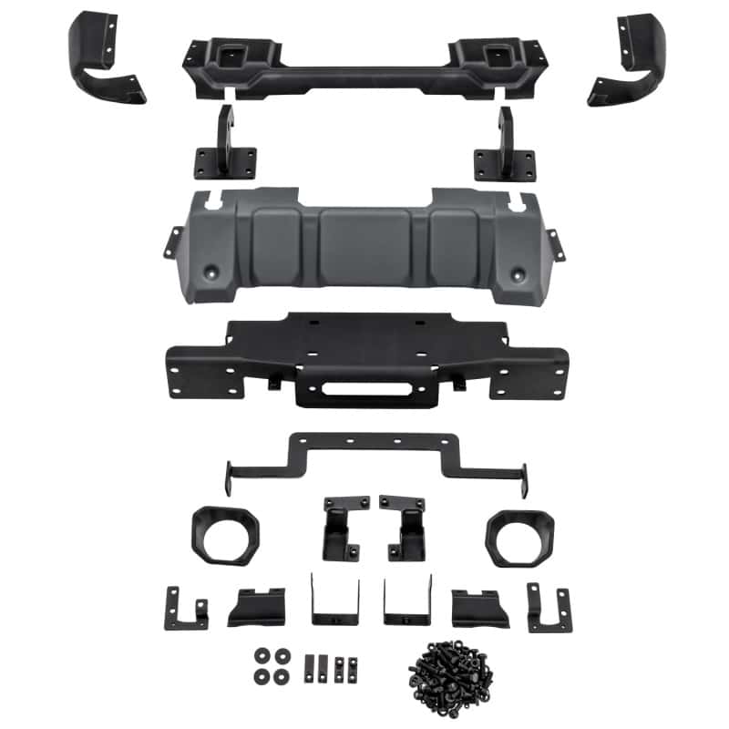 Rugged Ridge — Rugged Ridge Stubby Venator Front Bumper 18-20 Jeep Wrangler JL/JT
OFFROAD_BUMPERS
Bumper- Front - view 1