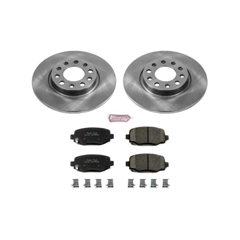 PowerStop — Power Stop 15-17 Chrysler 200 Rear Autospecialty Brake Kit - view 1