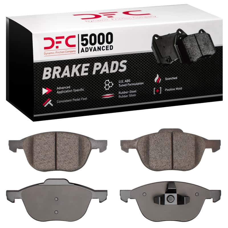 DFC — DFC 04-18 Ford Focus Front 5000 Advanced Low Metallic Brake Pads
DFC Brake Pad Set - view 1
