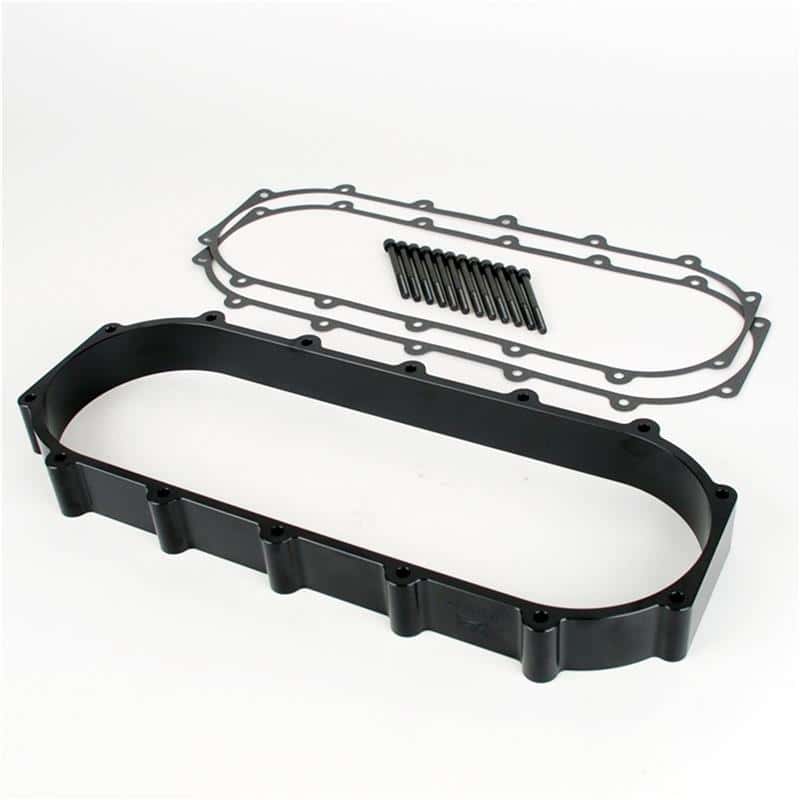 Skunk2 Racing — Skunk2 Ultra Series Honda/Acura (RACE) Intake Manifold 2 Liter Spacer (Inc Gasket & Hardware) Black
IntMnfSpcr - view 2