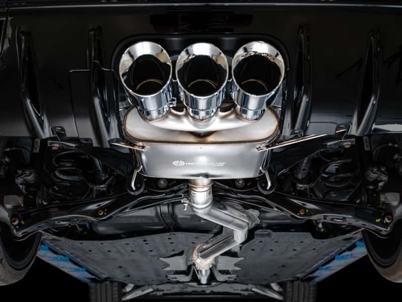 AWE Tuning — AWE Tuning 2023 Honda Civic Type R FL5 Touring Edition Exhaust w/ Triple Chrome Silver Tips
Touring Exhaust - view 5