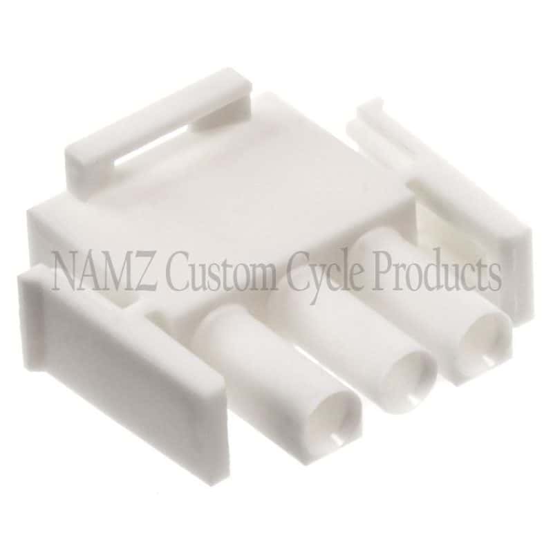 NAMZ — NAMZ AMP Mate-N-Lock 3-Position Female Wire Plug Connector w/Wire & Interface Seals - view 1