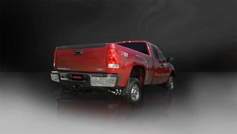 CORSA Performance — Corsa 2011-2013 Chevrolet Silverado Ext. Cab/Std. Bed 2500 6.0L V8 Polished Sport Cat-Back Exhaust
Exhaust - view 7