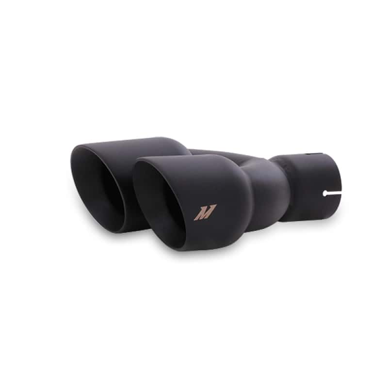 Mishimoto — Mishimoto 14-16 Ford Fiesta ST 1.6L 2.5in Stainless Steel Resonated Cat-Back Exhaust w/ Black Tips - view 3
