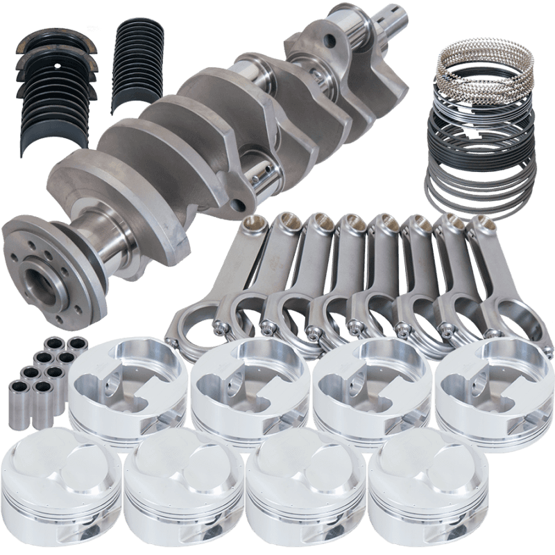 Eagle — Eagle Chevy 502 4.250in Counterweight Crank 6.535in H-Beam 46cc 4.560in Pistons Rotating Assembly
Heavy Duty Assembly - view 1
