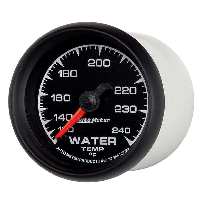 AutoMeter — Autometer ES 52mm 120-240 Deg F Mechanical Water Temperature Gauge
GA 2" WTMP 240F M ES - view 3