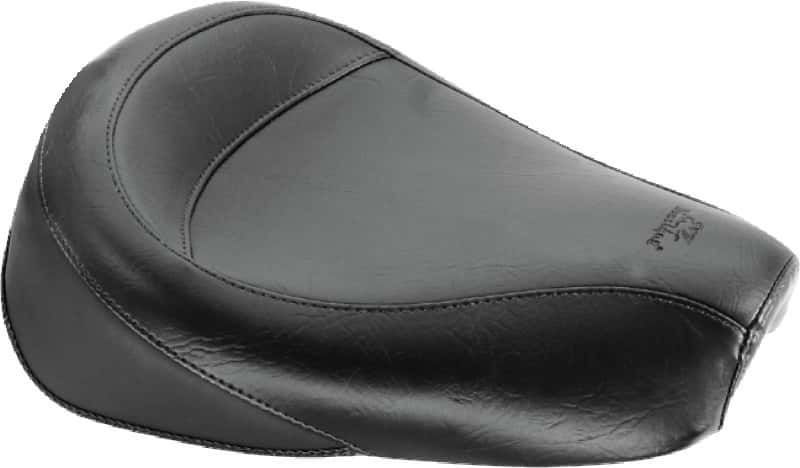 Mustang Motorcycle — Mustang 82-03 Harley Sportster Standard Touring Solo Seat - Black - view 1