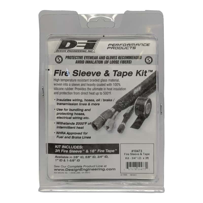 DEI — DEI Fire Sleeve and Tape Kit 3/4in I.D. x 3ft
Heat Shrink Sleeve - view 5