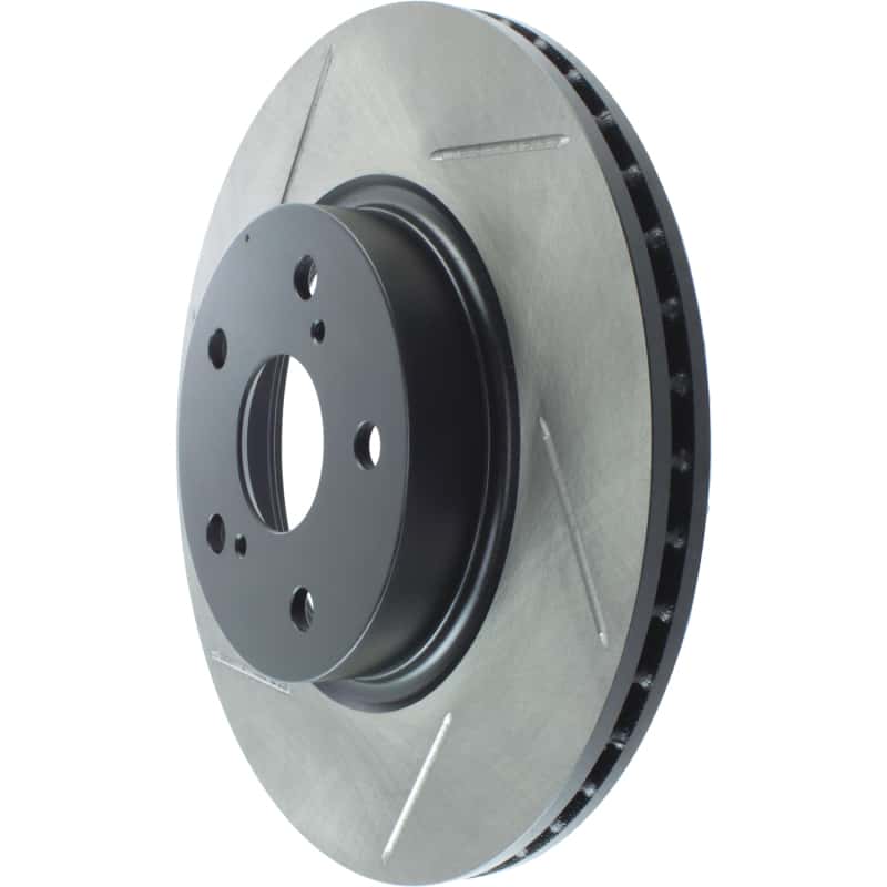 Stoptech — StopTech Power Slot 86-92 Supra ALL Front Right SportStop Slotted Rotor
Sport Slotted Rotor - view 4