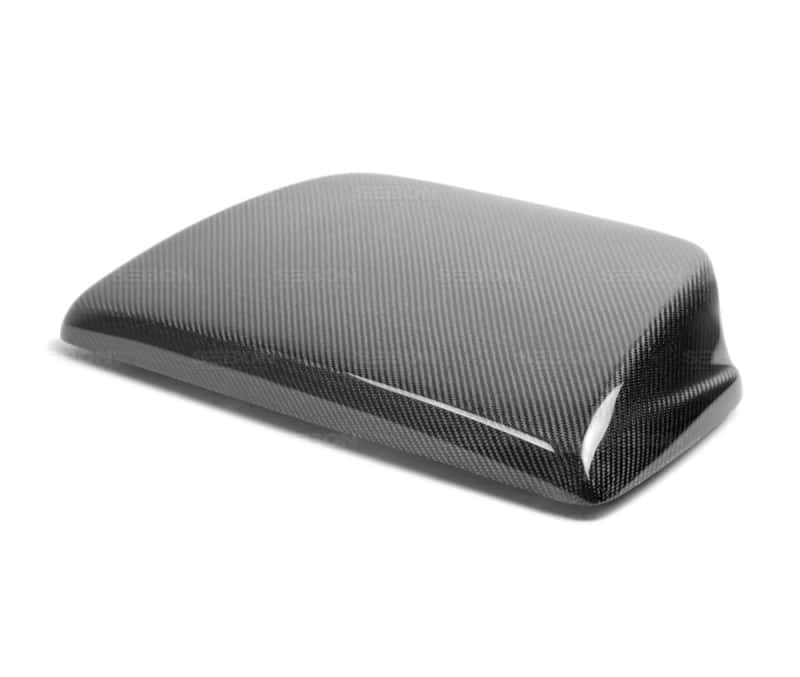 Seibon — Seibon 04-05 Subaru WRX/STi STi Carbon Fiber Hood Scoop - Only Fits OEM Hoods (Not Seibon Hoods) - view 6