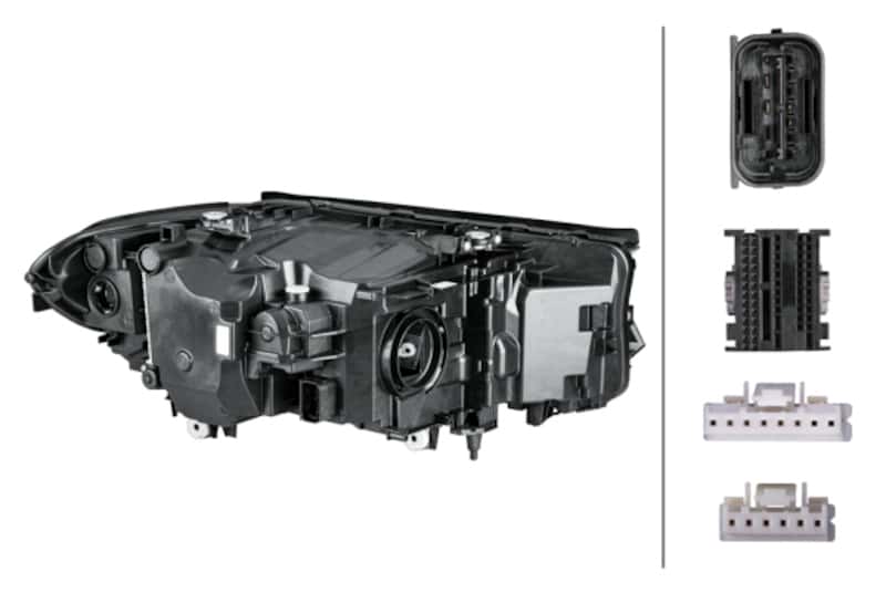Hella — Hella 2017-2019 BMW 530e Headlight Assembly - view 1
