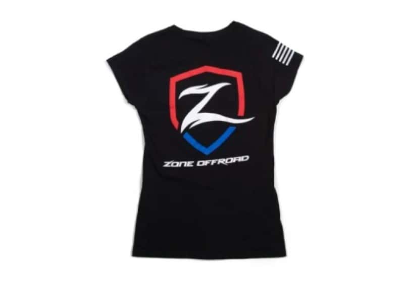 Zone Offroad — Zone Offroad Black Premium Cotton T-Shirt w/ Zone Offroad Logo - Womens - M - view 1