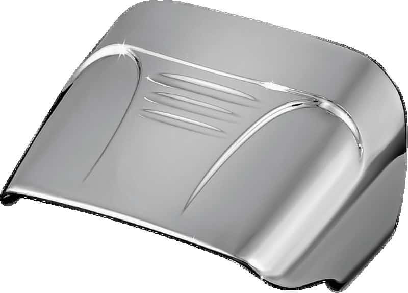 Kuryakyn — Kuryakyn Taillight Visor Without Slots Chrome - view 1
