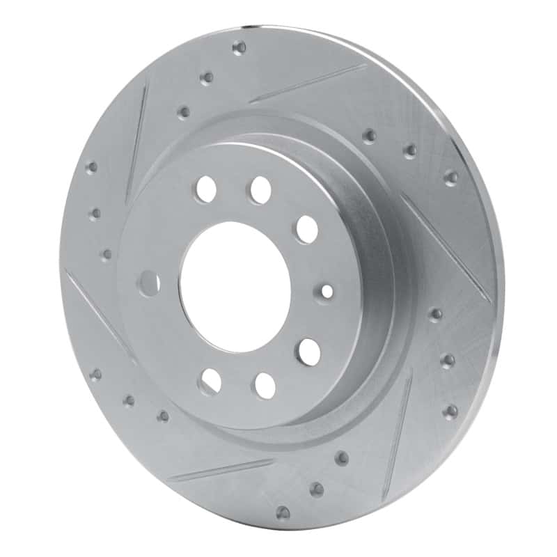 R1 Concepts — R1 06-10 Pontiac SOLSTICE Rear Left Drilled & Slotted Silver Brake Rotor
R1 Brake Rotor Drill - view 2