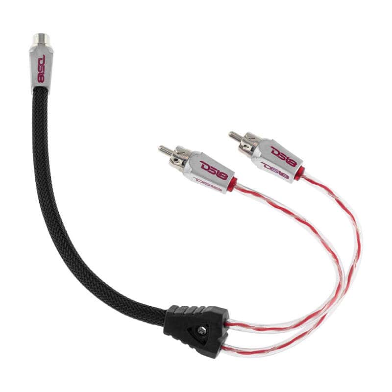 DS18 — DS18 Level 3 RCA Wire Y Connector 1 Female to 2 Male Black + Red Kit - view 7