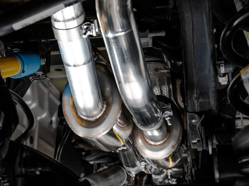 AWE Tuning — AWE Tuning 2021 RAM 1500 TRX 0FG Cat-Back Exhaust - Diamond Black Tips
0FG Catback - view 13