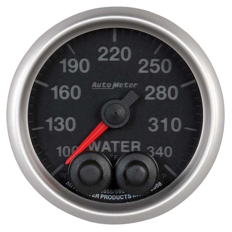 AutoMeter — Autometer Elite 52mm 100-340 Deg F Water Temperature Peak and Warn Gauge w/ Electronic Control
GA 2" WTEMP 340F ELI - view 5