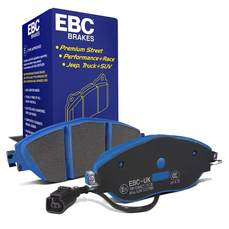 EBC — EBC 2015+ Volkswagen GTI/Golf R (Mk7) Bluestuff Front Brake Pads
Disc Brake Pad - view 2