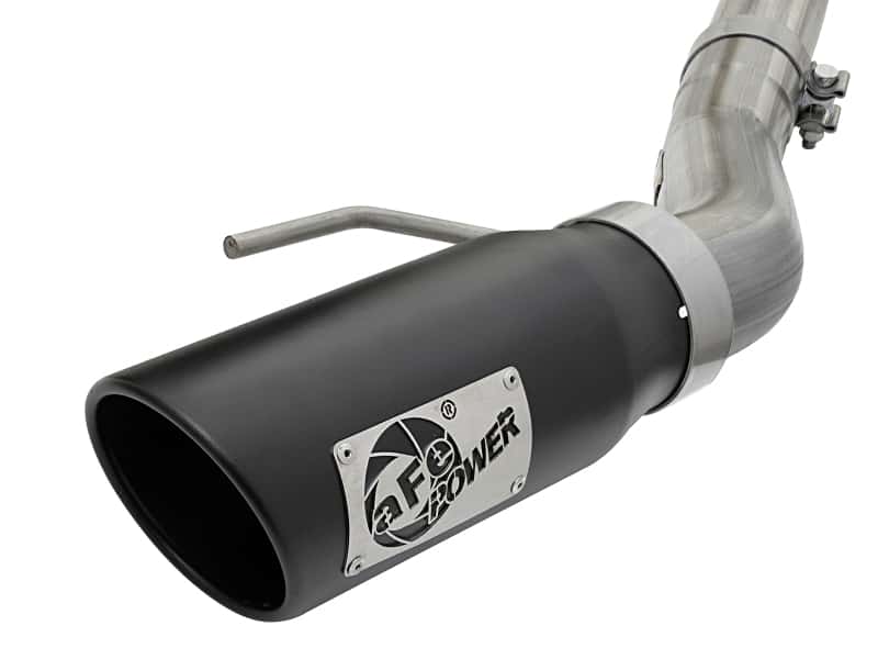 aFe — aFe MACHForce XP 3in 409-SS Exhaust Cat-Back 2017 Ford F-150 Raptor V6-3.5L (tt) w/ Black Tip
Cat-Back Exhaust - view 5