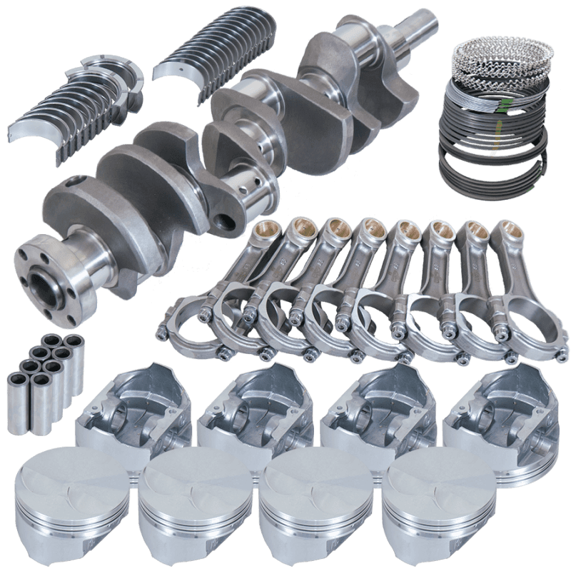 Eagle — Eagle Ford 289/302 3.400in Crank 5.400in I-Beam Rods -5cc Flat Top 4.000in Pistons Rotating Assembly
Street & Strip Assy - view 1