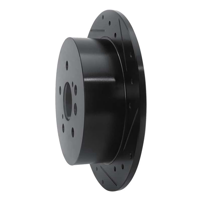 R1 Concepts — R1 09-15 Toyota Venza Rear Right Drilled & Slotted Black Brake Rotor
R1 Brake Rotor Drill - view 2