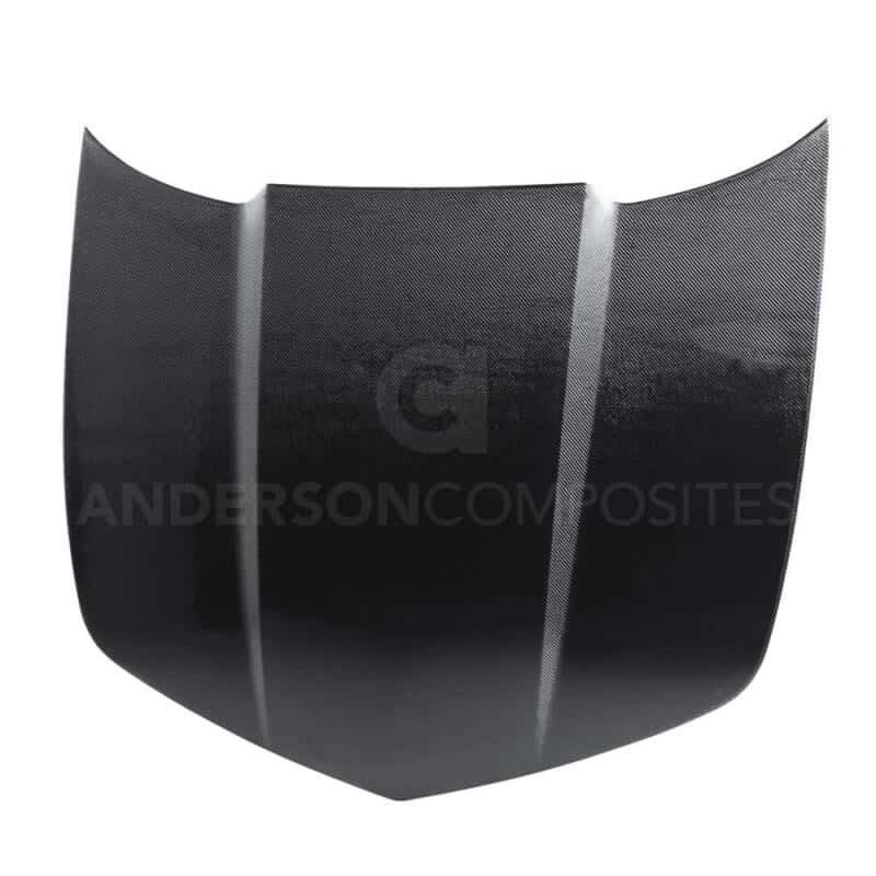 Anderson Composites — Anderson Composites 2010-2013 Chevrolet Camaro Type-OE Style Hood - view 2