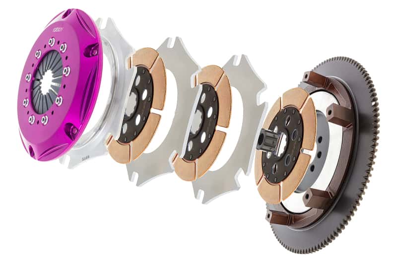 Exedy — Exedy 1990-1996 Nissan 300ZX Turbo V6 Hyper Triple Cerametallic Clutch Rigid Disc Push Type Cover
Hyper Multi Series
Clutch Kit - view 2