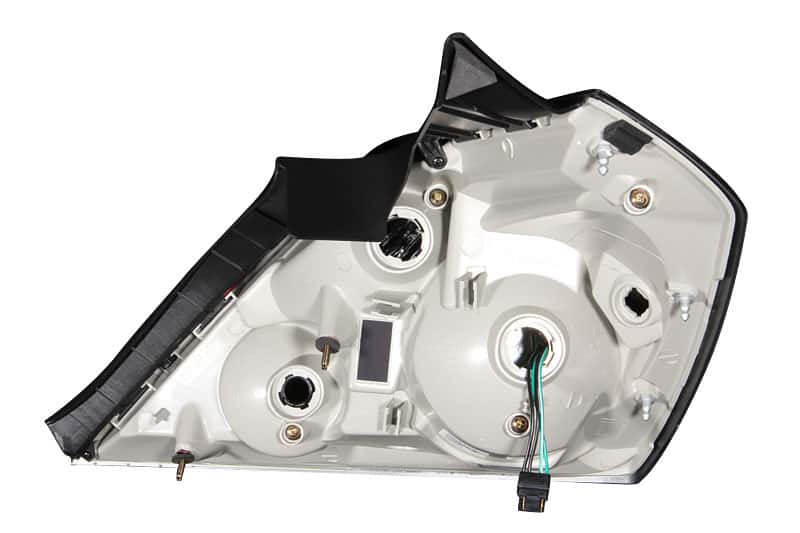 ANZO — ANZO 2008-2013 Nissan Altima (2 Door ONLY) LED Taillights Black - view 3