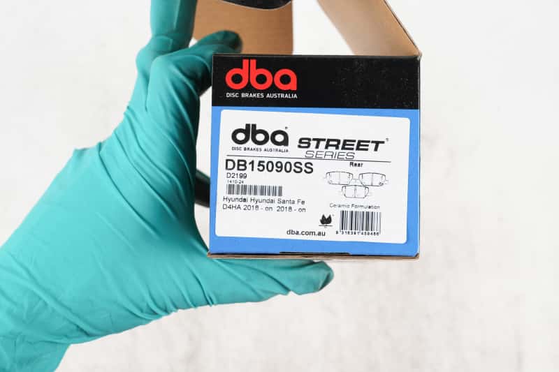 DBA — DBA 2018+ Hyundai Santa Fe (D4HA) Street Series Rear Brake Pads
Brake Pad - view 3