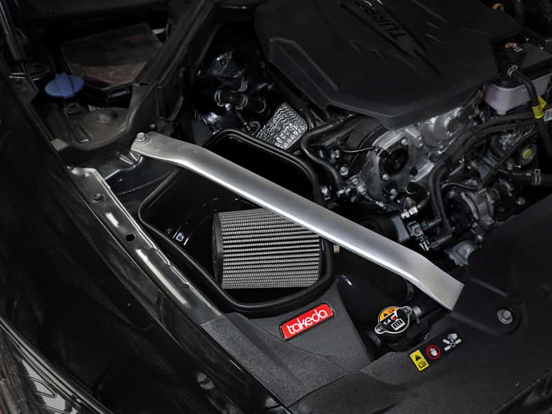 aFe — aFe 22-23 Kia Stinger L4 2.5L (t) Takeda Stage-2 Cold Air Intake System w/ Pro DRY S Filter
Takeda Intake System - view 8