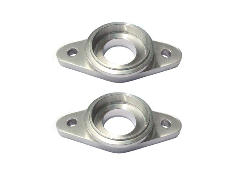 Torque Solution — Torque Solution Billet Stock to Tial Blowoff Valve Adapter: Nissan GTR R35 ALL (2 Adapters) - view 2