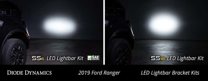Diode Dynamics — Diode Dynamics 19-21 Ford Ranger SS18 Bracket Kit - view 5