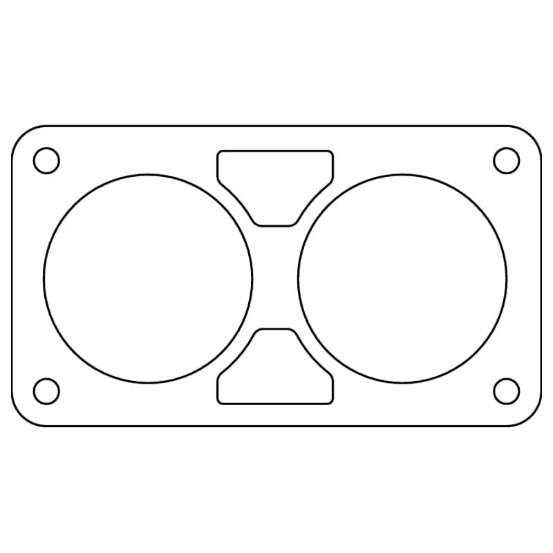 Cometic Gasket — Cometic Chrysler Gen 3 6.1L 80mm Throttle Body Gasket .020in Fiber
Thermostat Gasket - view 1