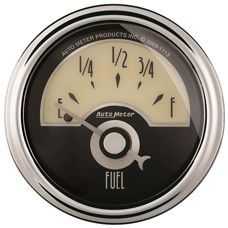 AutoMeter — AutoMeter Gauge Fuel Level 2-1/16in. 0 Ohm(e) to 90 Ohm(f) Elec Cruiser Ad
GA 2" FUEL 0-90 CAD - view 1