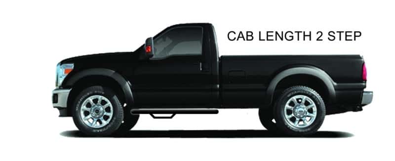 N-Fab — N-Fab Nerf Step 87-97 Ford F-250/350 Ext. Cab - Tex. Black - Cab Length - 3in
NS 87-97 SD SCb TX - view 4